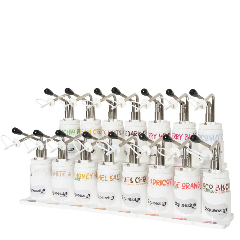 Squeezita White Chocolate and Nuts Filling Sauce 2kg